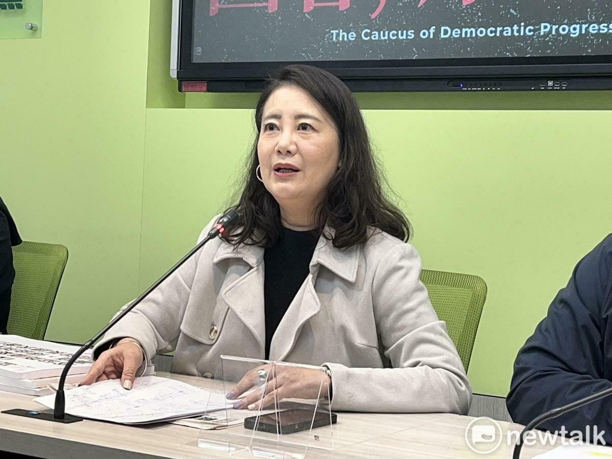 朝野協商淪為「過水」，民進黨團幹事長吳思瑤重批韓國瑜，韓總機仍是韓總機。 圖：金大鈞/攝