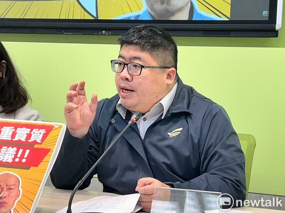 民進黨團書記長蔡易餘呼籲，韓國瑜應秉持中立處理協商程序，才是稱職的立法院長。 圖：金大鈞/攝（資料照）