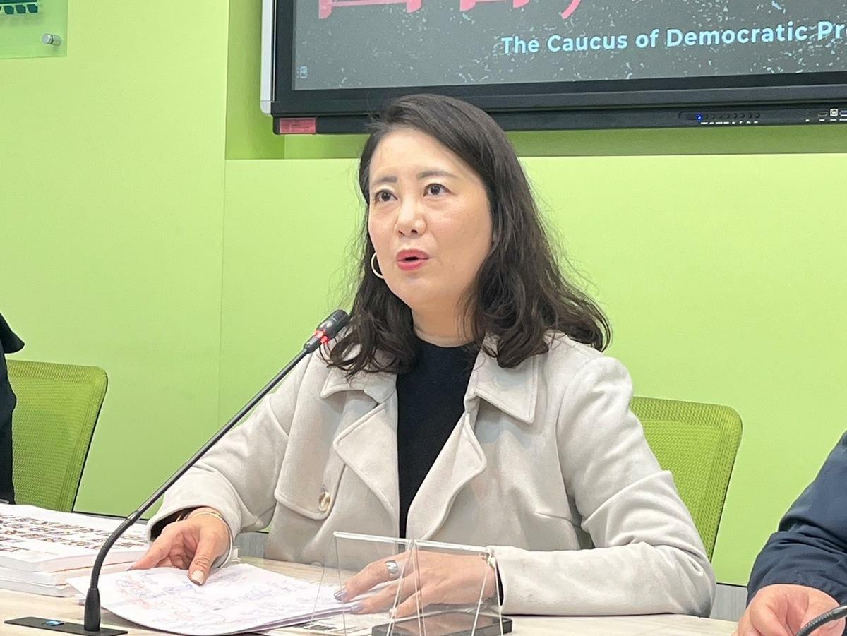 民進黨團幹事長吳思瑤針對勞動部霸凌案表態，黨團不護短，支持「徹查嚴辦」。 圖：金大鈞/攝（資料照）