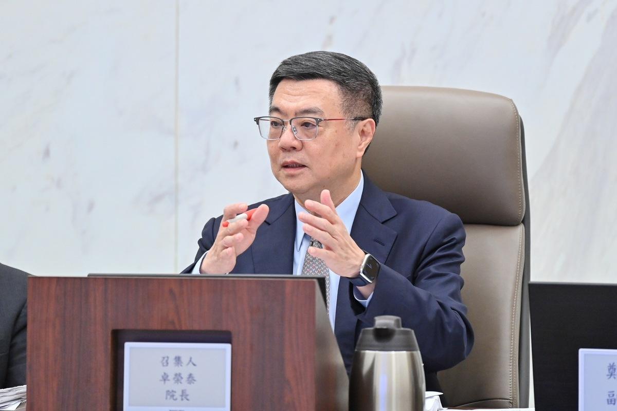 行政院長卓榮泰。 圖：行政院提供