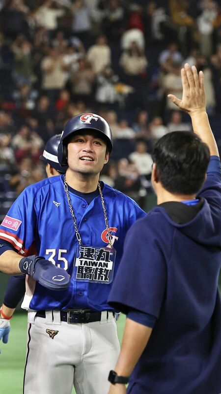 潘傑楷5局上轟出陽春砲。 圖：取自CPBL 中華職棒臉書