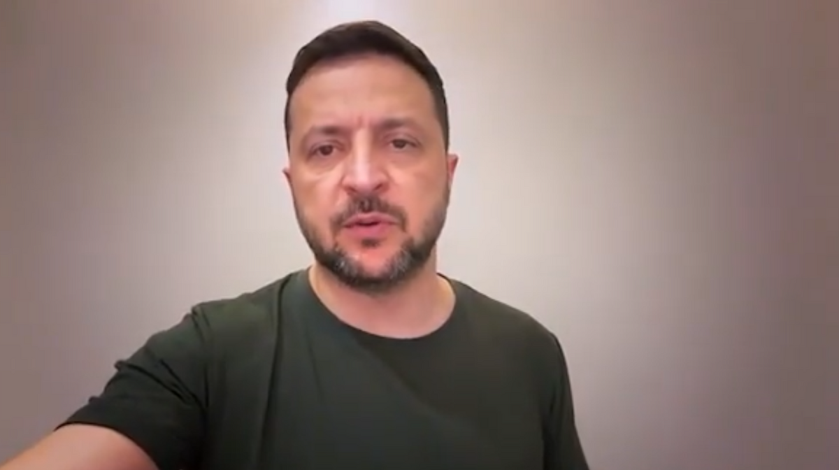 烏克蘭總統澤連斯基表示，俄羅斯必需認知到擴大戰爭的每一步，都會產生嚴重後果。 圖：翻攝自 NOELREPORTS X 帳號
