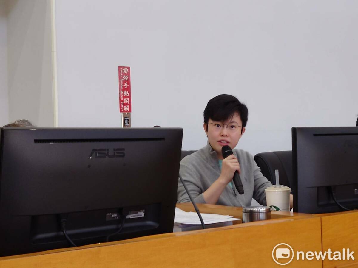 台中市議員陳俞融主張刪除市政府編列每年300萬元輔導旅宿業整體競爭力計畫的預算。 圖：唐復年/攝