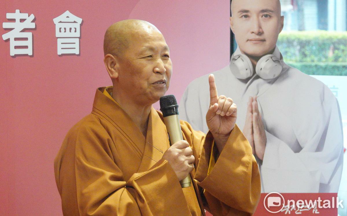 金指山住持法光法師希望透過豐富多元又創新的活動，吸引大家感受土地的美好。 圖：孫家銘攝