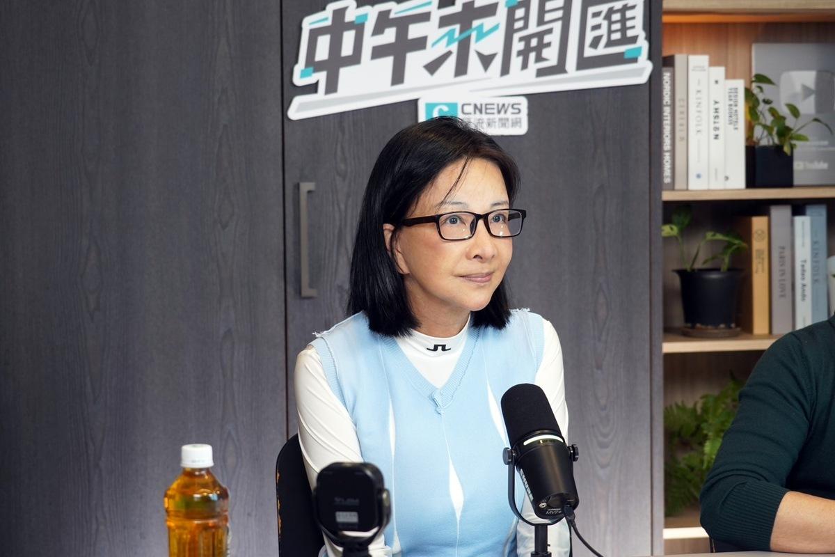 張淑娟今日接受《匯流新聞網》「中午來開匯」主持人黃光芹黃光芹採訪。 圖：匯流新聞網/提供