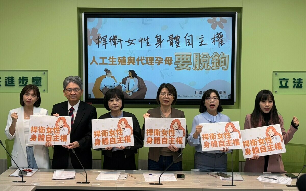 憂心女性、小孩成商品 綠委疾呼：人工生殖與代孕脫鉤處理