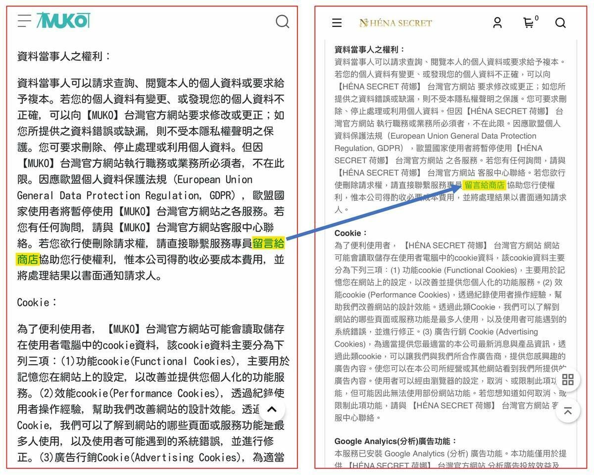 柯文哲涉案木可再惹爭議，四叉貓揭條款抄襲保養品公司，連結未改引網友熱議。 圖：取自四叉貓臉書