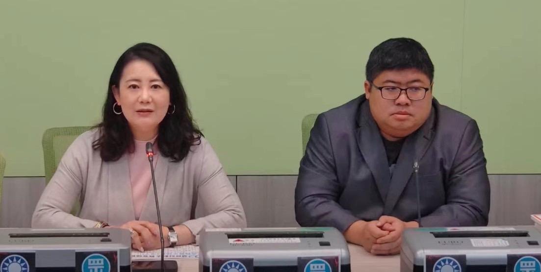 翁曉玲喊廢「吳斯懷條款」死灰復燃，民進黨團直指：貫策國民黨中央意志。 圖：翻攝自民進黨團YT