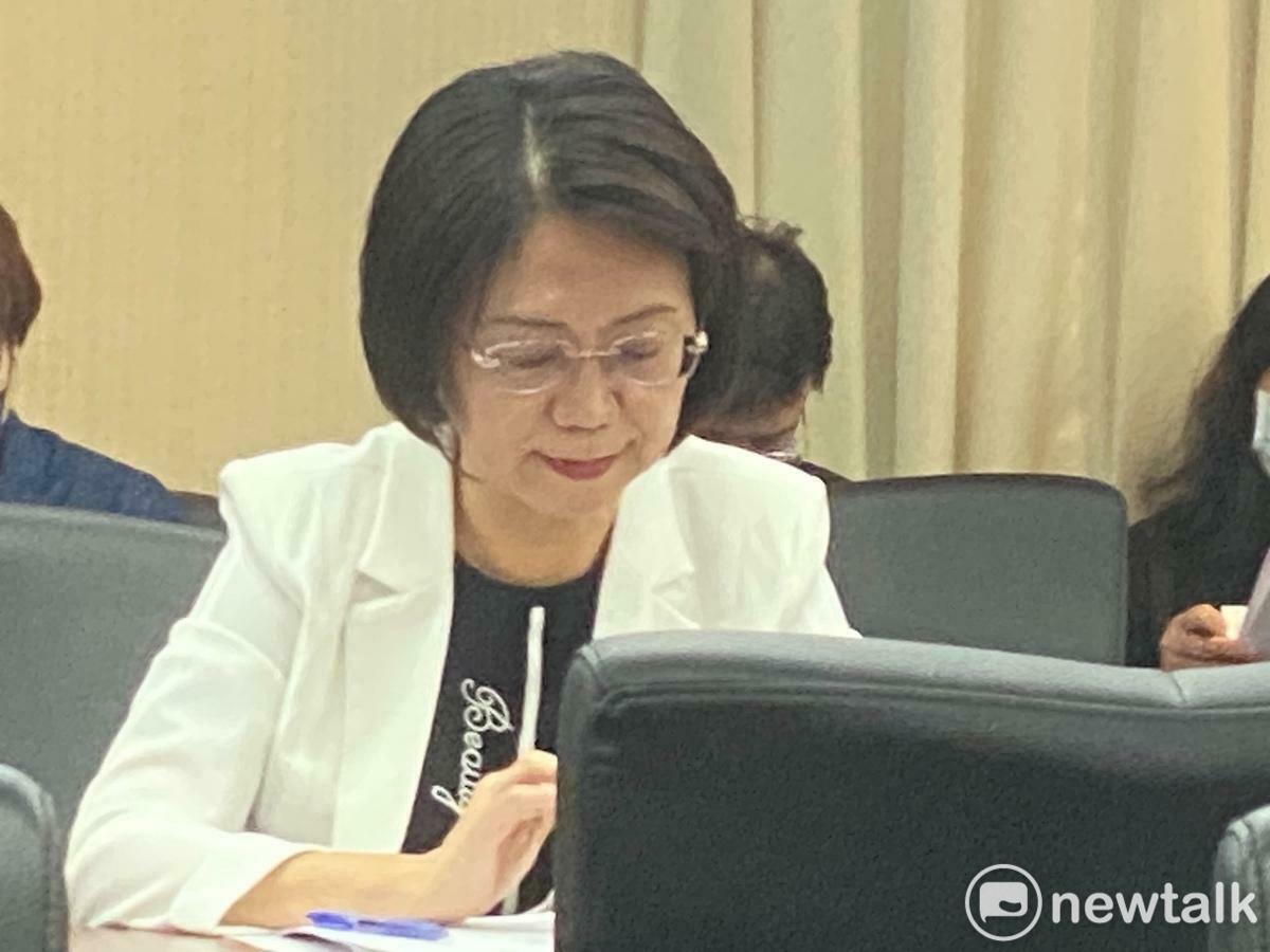國民黨立委翁曉玲。 圖：林朝億/攝