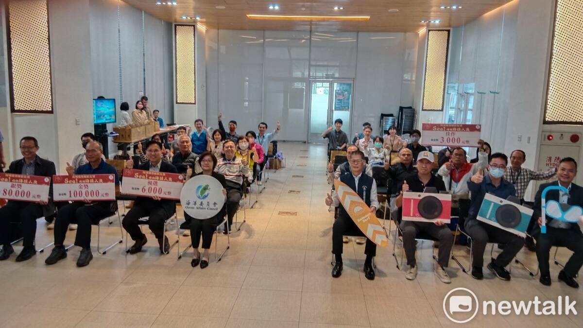 海委會藉由海洋攝影比賽喚起對海洋保護的重視。 圖：孫家銘攝