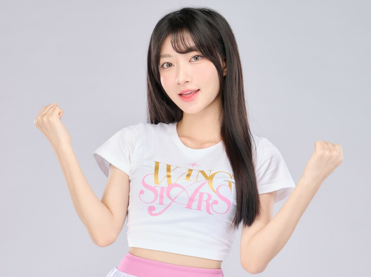 台鋼雄鷹啦啦隊「Wing stars」女神「一粒」將出席高雄鹹酥雞嘉年華。 圖：桂田文創提供