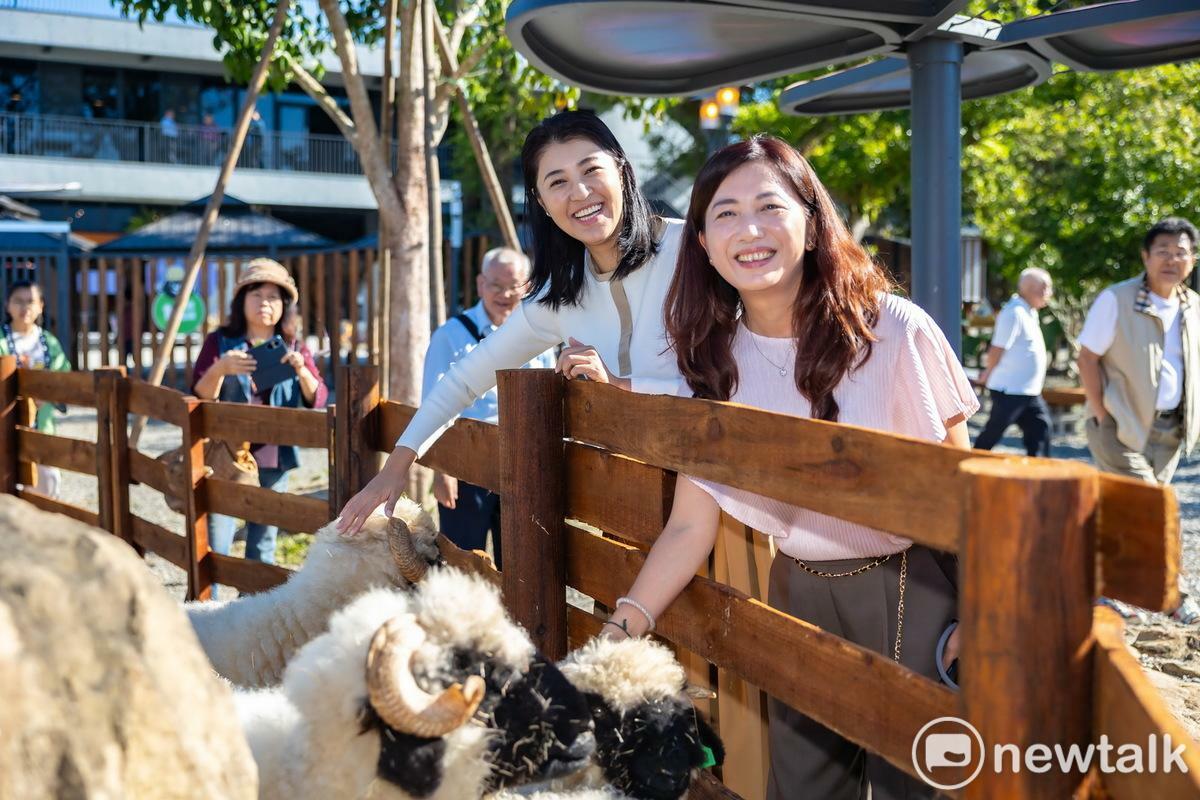 園區內有許多可愛的小動物。 圖：唐復年/攝