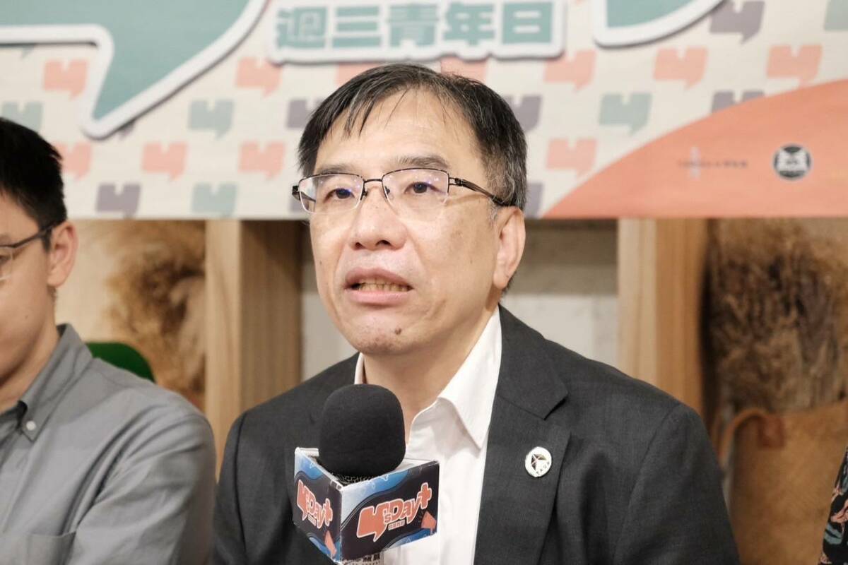 台灣教授協會會長陳俐甫。 圖：Y’s Day週三青年日提供