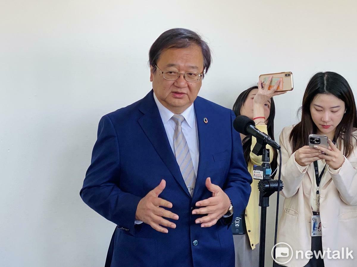 衛福部長邱泰源。 圖：周煊惠／攝