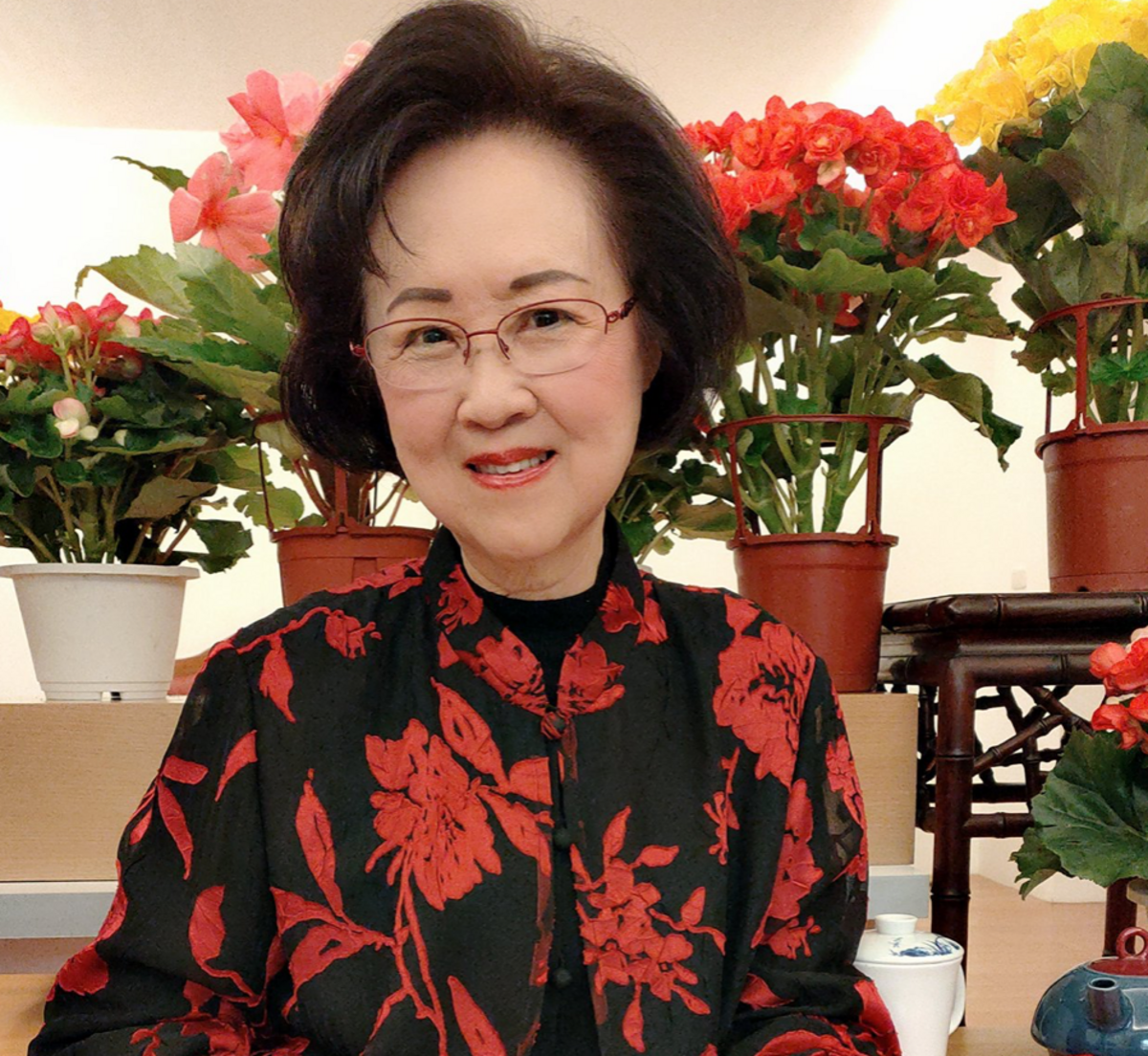 瓊瑤昨(4)日下午1時左右在新北市淡水區的住家輕生死亡，享壽86歲。 圖：翻攝自瓊瑤FB