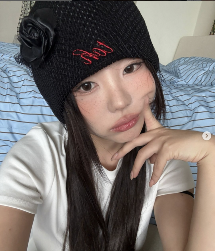 洪瑛琦3日在IG發文用韓國戒嚴事件開玩笑，引發爭議遭炎上。 圖：攝自IG／kisy0729