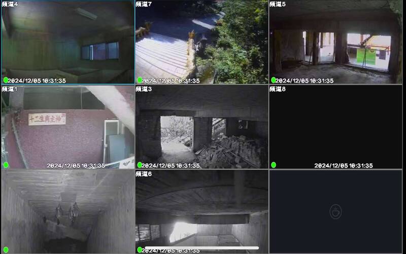 四面佛寺總幹事林峻毅表示，男子持棒敲擊扶手並拍打蝙蝠，導致數量驟減至100隻，近期更只剩8隻。 圖：林峻毅／提供