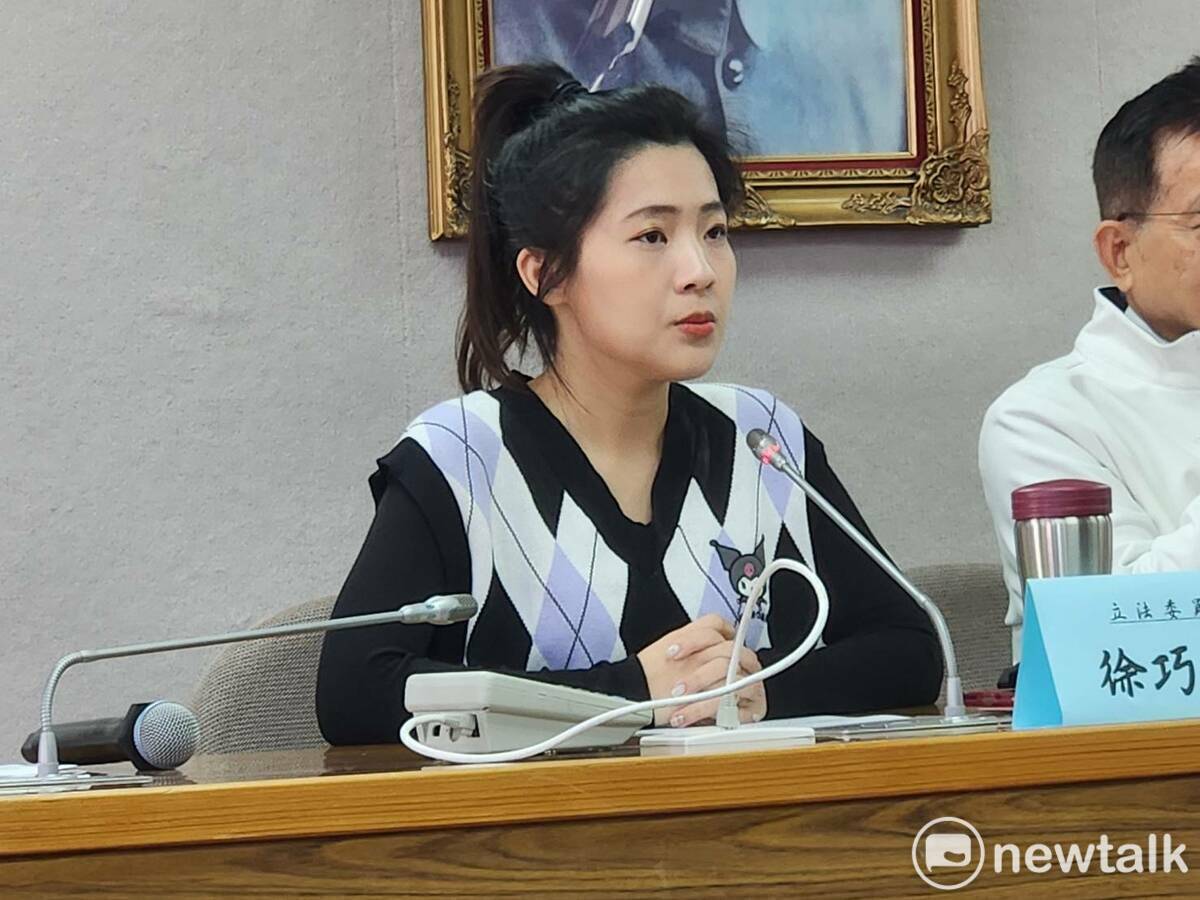 國民黨立委徐巧芯。 圖：黃建豪／攝（資料照）