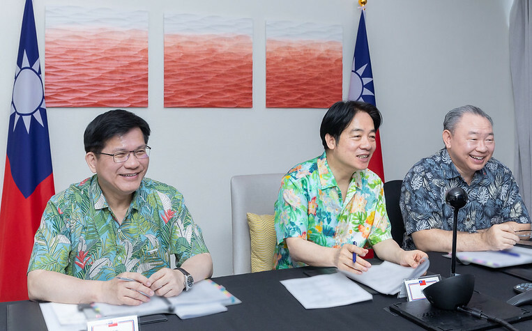 賴清德過境夏威夷和關島和4位美國政要通話談什麼？總統府今揭密