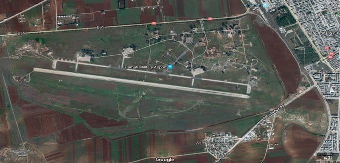 在敘利亞政府軍撤離後，仍有許多均被留在哈馬空軍基地內，全數遭反政府軍接收。 圖：翻攝自 @NOELreports X 帳號
