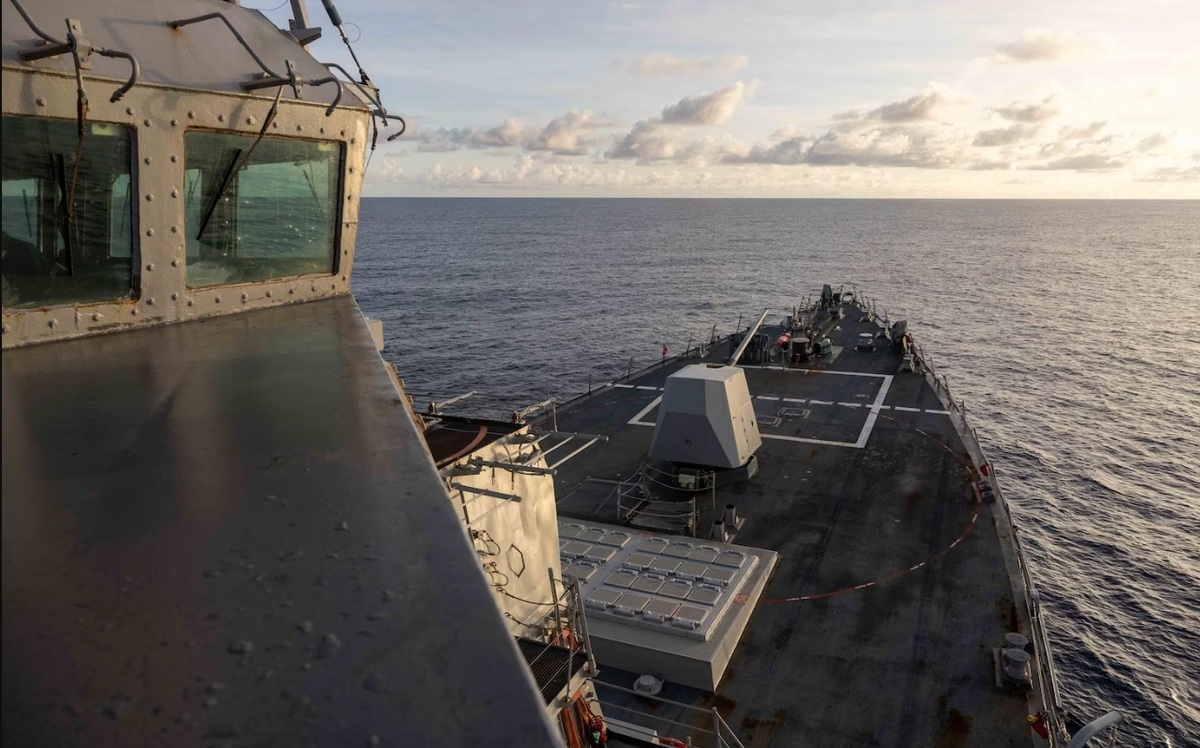 南海風雲！美首艘搭載雷射武器驅逐艦近南沙群島FONOP 挑戰過度聲索