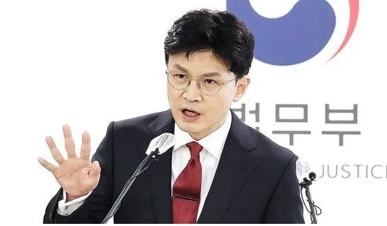 韓國執政黨國民力量黨領袖韓東勳。 圖 : 翻攝自抖音百科