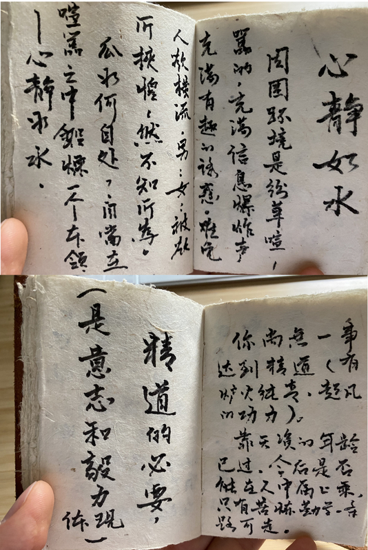 在X平台上獲得「藍勾勾」認證的薄瓜瓜帳號，今天稍早發出4張圖片，貼文內容寫道：「如之前提到，摘錄幾段我媽媽給我寫的家書，2006年版」。 圖/截取自X平台 Kuangyi (Guagua) Bo帳號