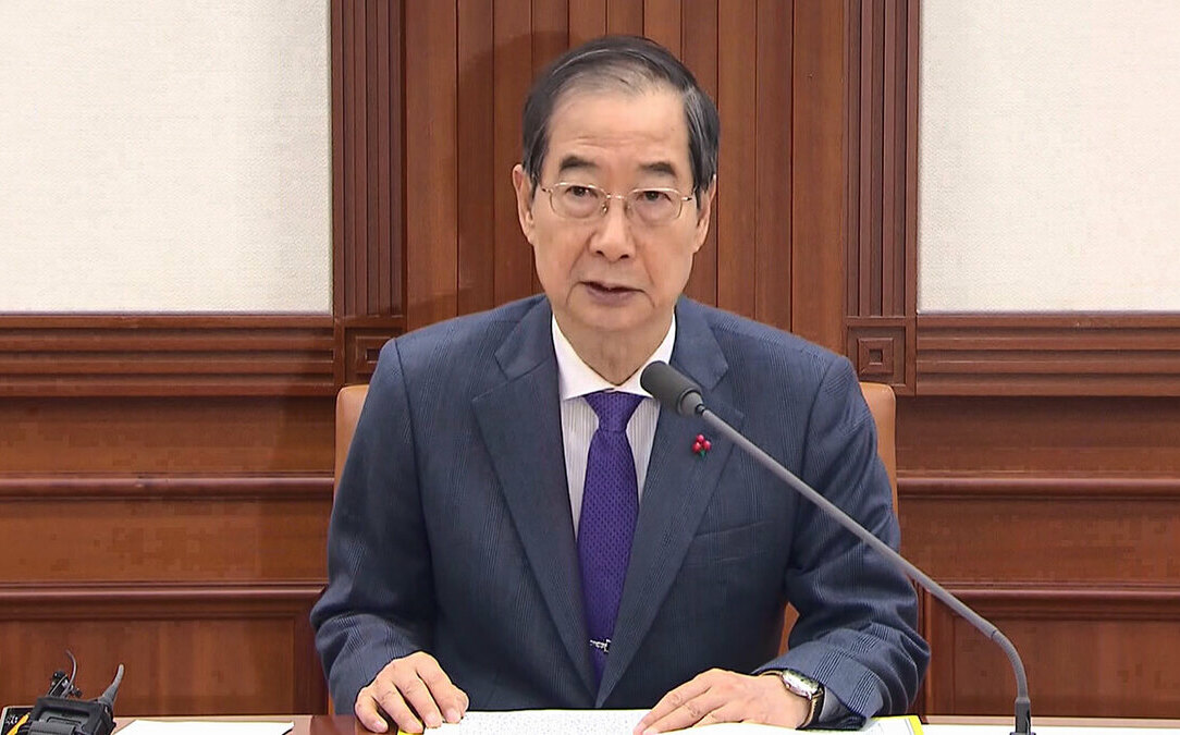 韓總理暫代總統職務 韓悳洙發表談話強調國政穩定