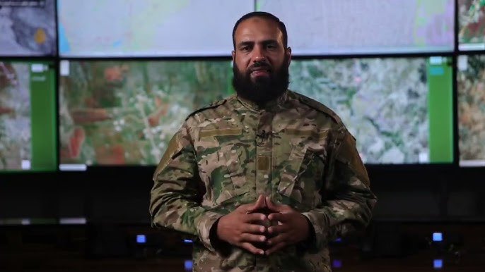 敘利亞反抗軍指揮官甘尼（ Hassan Abdel Ghani ） 圖：截自「x」@warfareanalysis