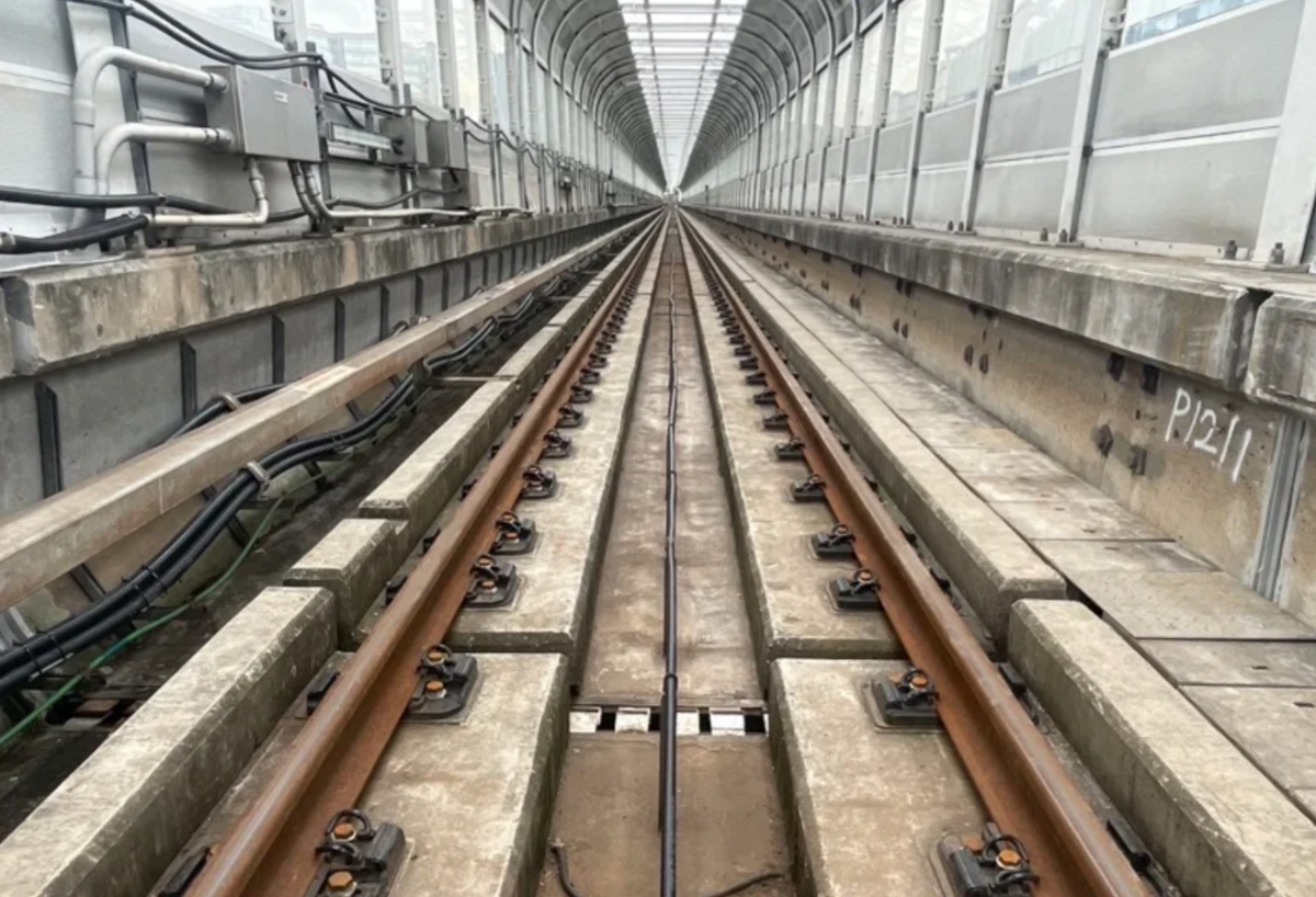 新北捷運公司今(8)日終於宣布，自12月9日起，新北環狀線將動態測試延伸至全線，測試期間將恢復原有的營運模式及搭乘月台和方向。 圖：新北捷運公司／提供