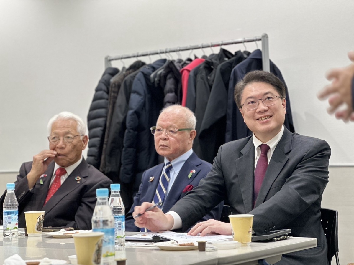 林右昌表示，未來期待與維新之會建立定期互動的機制，增進政黨交流與相互瞭解。 圖：民進黨/提供