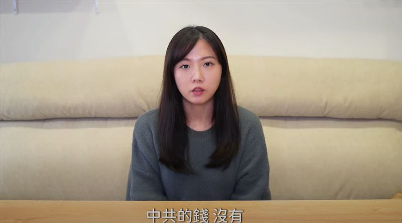 百萬YTR魚乾拍片再度澄清，自己沒有收中國統戰的費用來拍片。 圖：翻攝自魚乾頻道