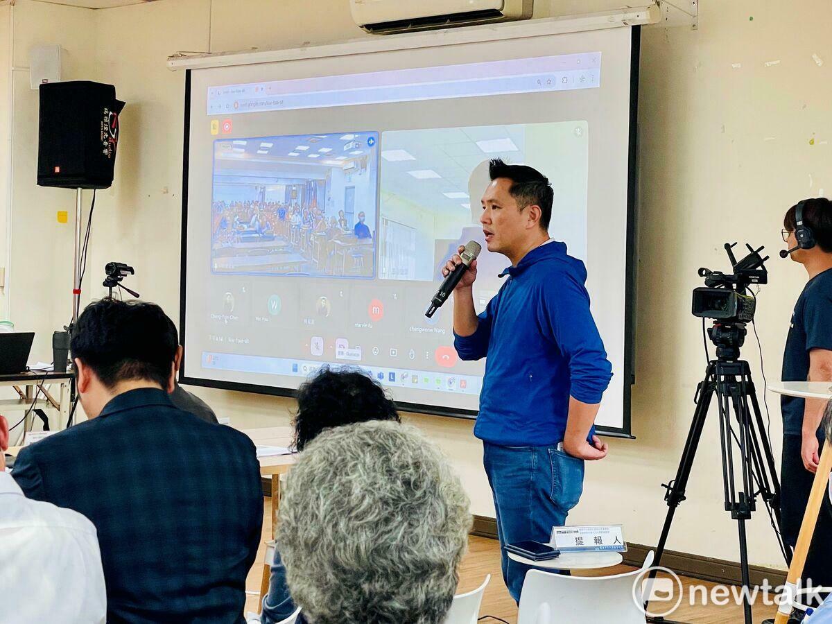 前立委陳以信強調，保存墓園是全部所有權人、使用權人與利害相關人的一致期待，他希望審議會能尊重文資處專家小組所作決議，將該墓園列為文化景觀資產繼續列冊追蹤或指定保存。 圖：陳以信提供