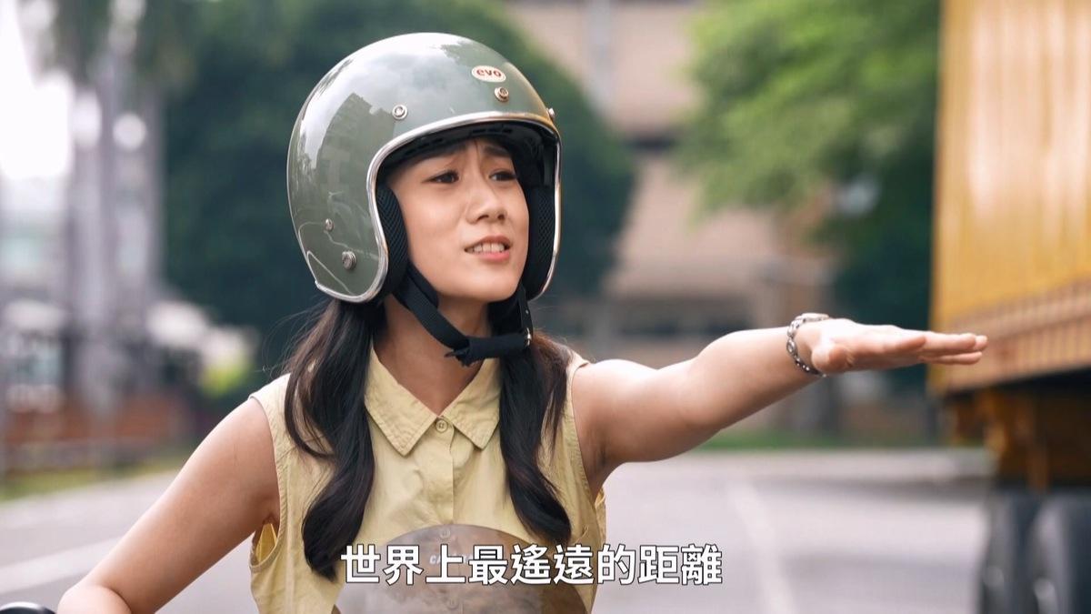高市交通警察大隊以創意手法拍攝短片宣導大型車行車安全。 圖：高市警交通大隊提供