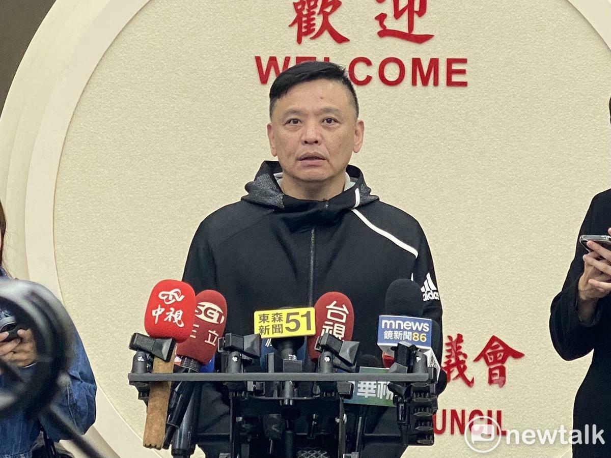 民進黨台北市議員洪健益。 圖：周煊惠 / 攝（資料照）