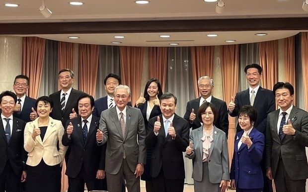 李逸洋與日華懇議員交流 籲挺台灣參與國際組織