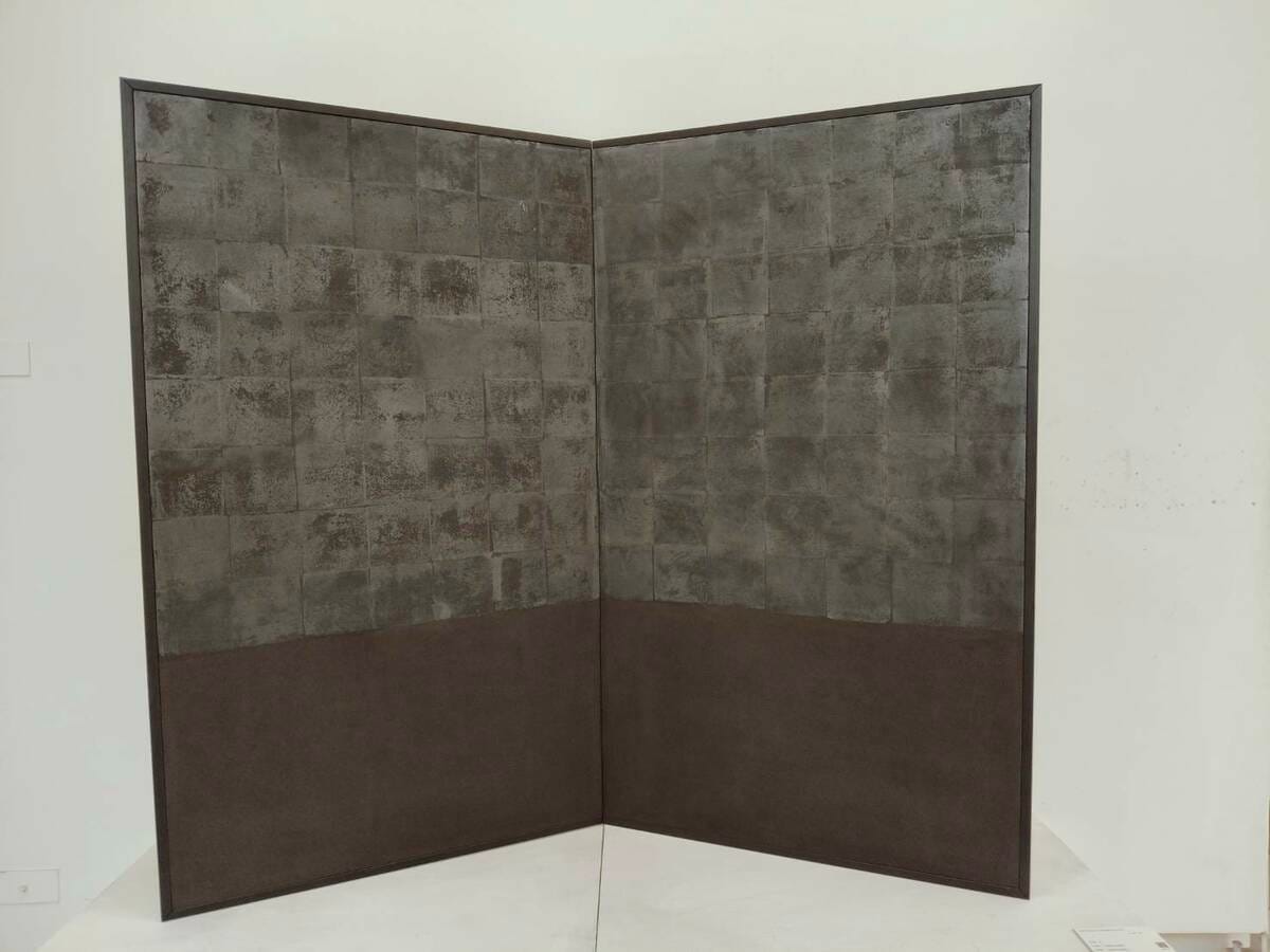 2024明宗書篆主題展特以「她」為主題，力邀台、日、港20位女性藝術家作品盛大聯展，透過書篆藝術展現女性的獨特視角，別具意義，備受各界關注。 圖：黃博郎／攝