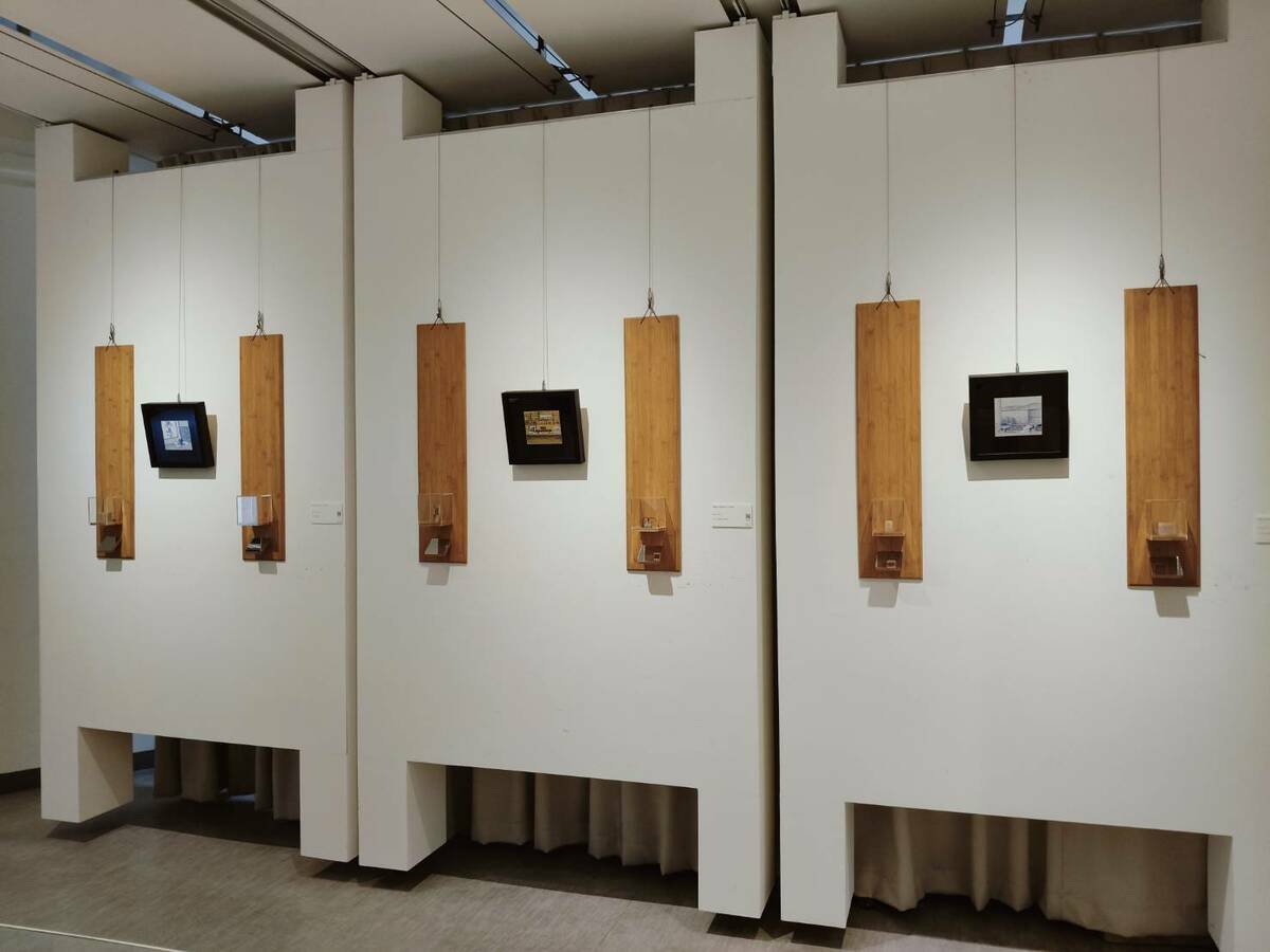 2024明宗書篆主題展特以「她」為主題，力邀台、日、港20位女性藝術家作品盛大聯展，透過書篆藝術展現女性的獨特視角，別具意義，備受各界關注。 圖：黃博郎／攝