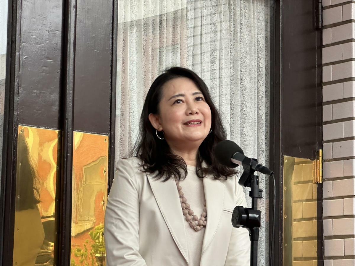 被點名代表民進黨選2026台北市長，吳思瑤強調，做好眼前工作「不超前部署」。 圖：金大鈞/攝