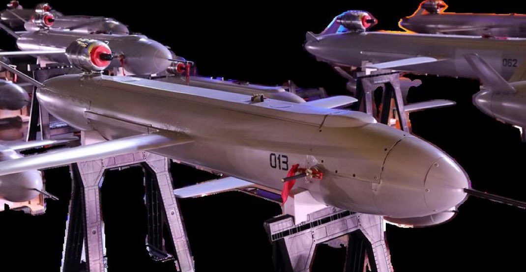 網傳烏軍近日首次使用「地獄」（Peklo）新型導彈無人機打擊俄羅斯。 圖：翻攝自 Shaun Pinner X 帳號