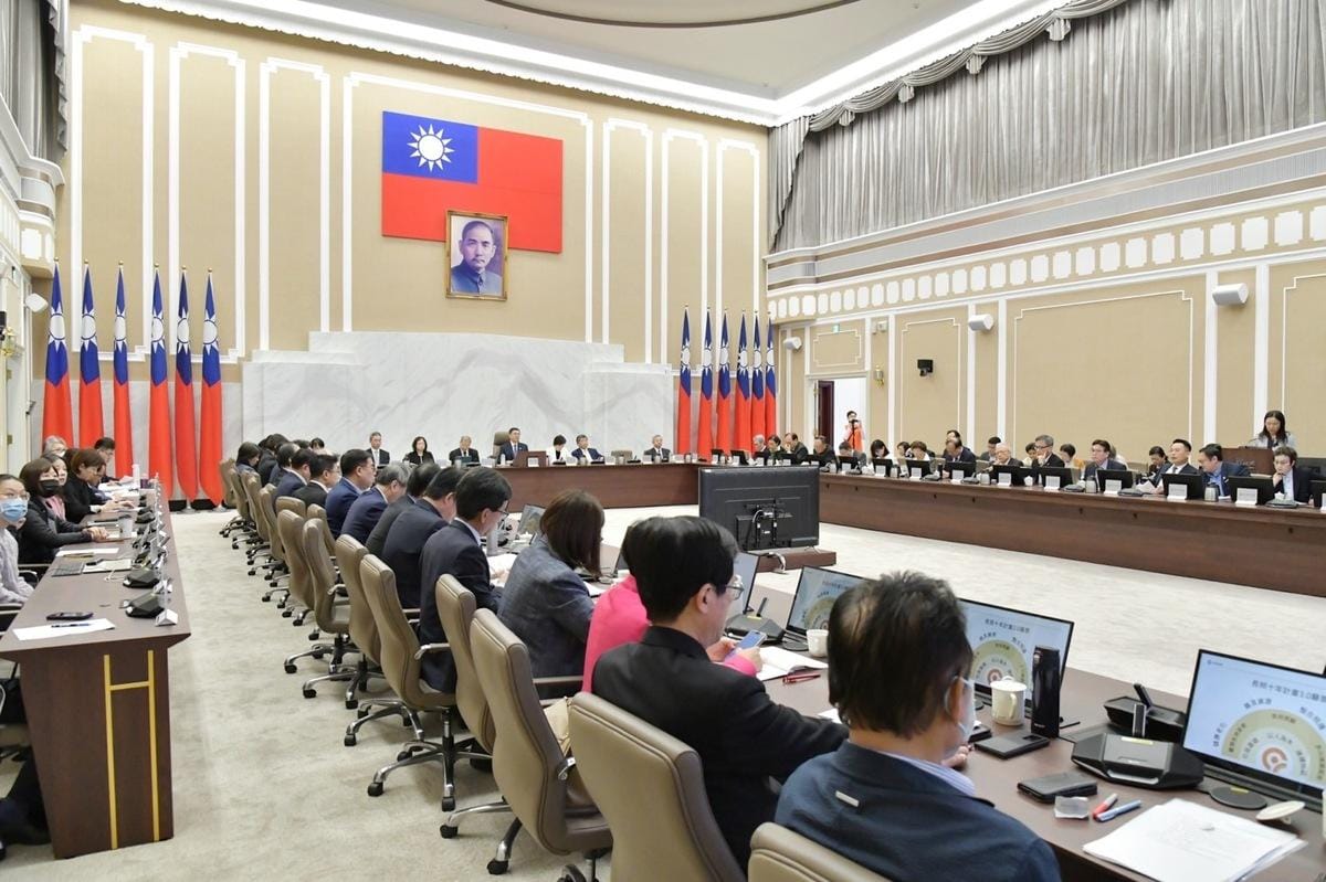 行政院今（12）天召開例行院會。 圖：行政院提供