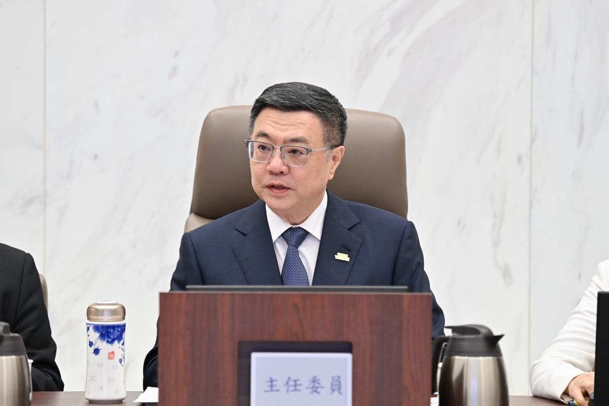 行政院長卓榮泰12日主持「行政院經濟發展委員會」第3次會議。 圖：行政院提供