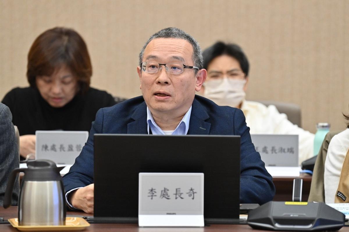 國家發展委員會管制考核處長李奇。 圖：行政院提供