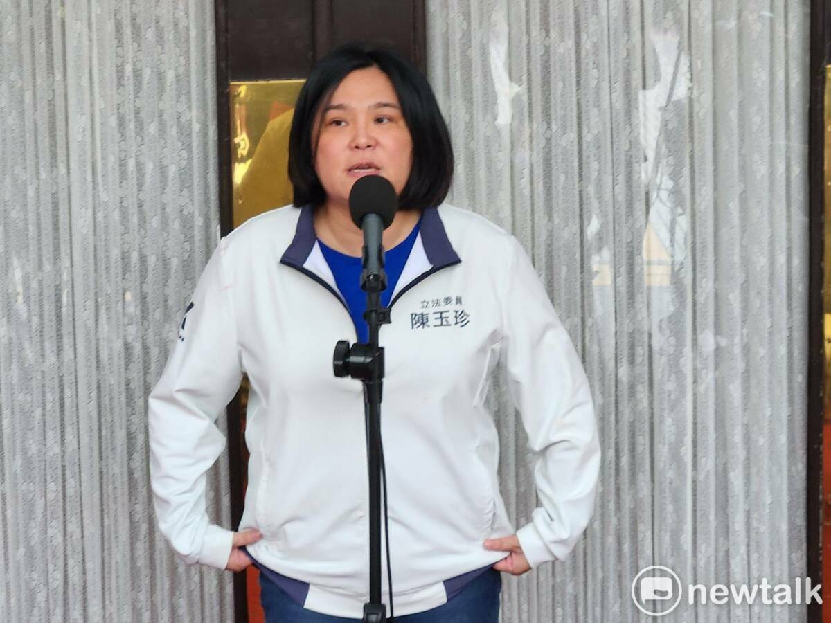 國民黨立委陳玉珍。 圖：黃建豪/攝（資料照）