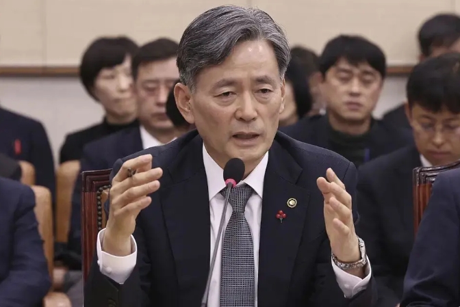 因涉嫌「內亂罪」被緊急逮捕的韓國員警廳廳長趙志浩。 圖 : 翻攝自視覺中國