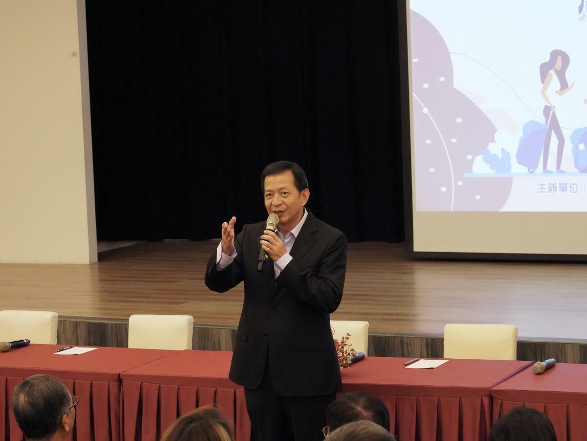 陸委會港澳蒙藏處處長兼策進會秘書長盧長水。 圖：台港經濟文化合作策進會提供