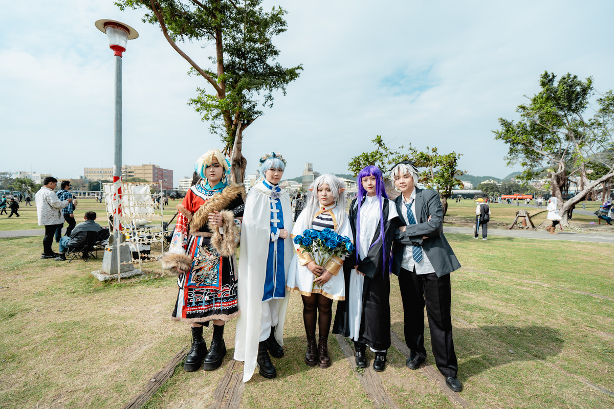 駁二動漫祭整個園區都是精心扮裝的Coser。 圖：高雄市文化局提供