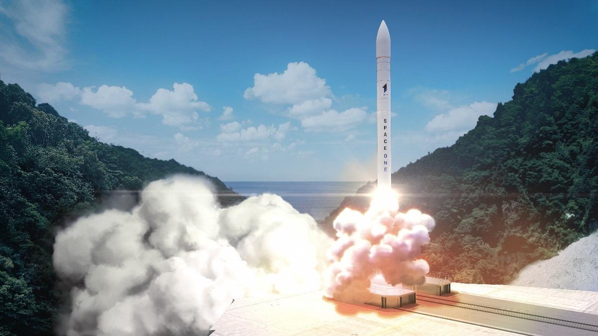 日本太空新創公司SPACE ONE的小型火箭KAIROS。 圖：翻攝SPACE ONE官網