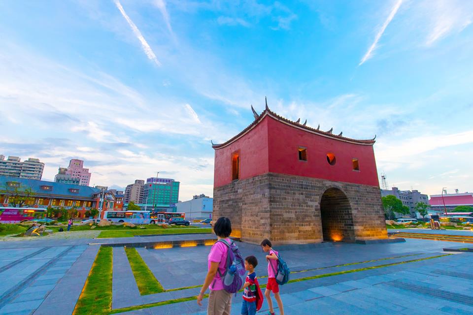 北門廣場修建後，西區門戶計畫向前邁出一大步。 圖：台北市政府提供