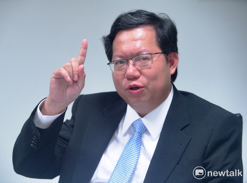 民進黨內說，新潮流系與小英最合拍是鄭文燦，鄭文燦：「沒去算過命」。 圖:常日豪/攝